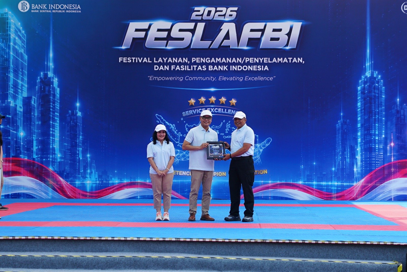 Dankorbrimob Sambut FESLAFBI 2026, Perkuat Sinergi dan Kebersamaan Bersama Bank Indonesia