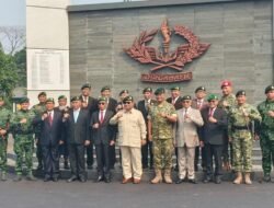 Presiden Prabowo Hadiri Sertijab Danyonif 328 Kostrad, Tekankan Disiplin dan Semangat Juang