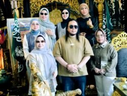 Ce’na Perkuat Pelestarian Budaya Nusantara, Srikandi TP Sriwijaya Lampung Silaturahmi dengan Sultan Palembang Darussalam