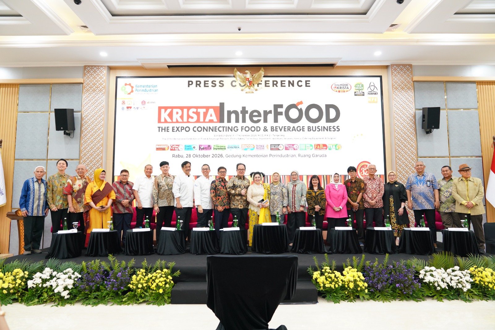 Krista InterFood 2026 Jadi Lompatan bagi Industri IKM, Hadirkan 1.100 Peserta dari 16 Negara